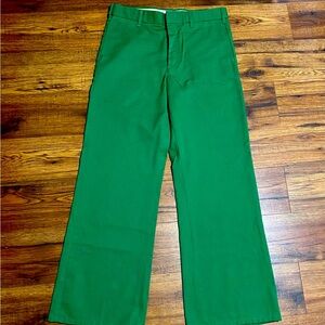 REDONE COTTON-TWILL TROUSERS  SIZE 27